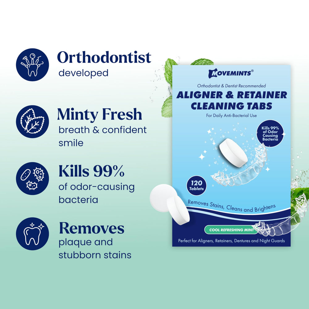 Movemints packaging showing usage and products