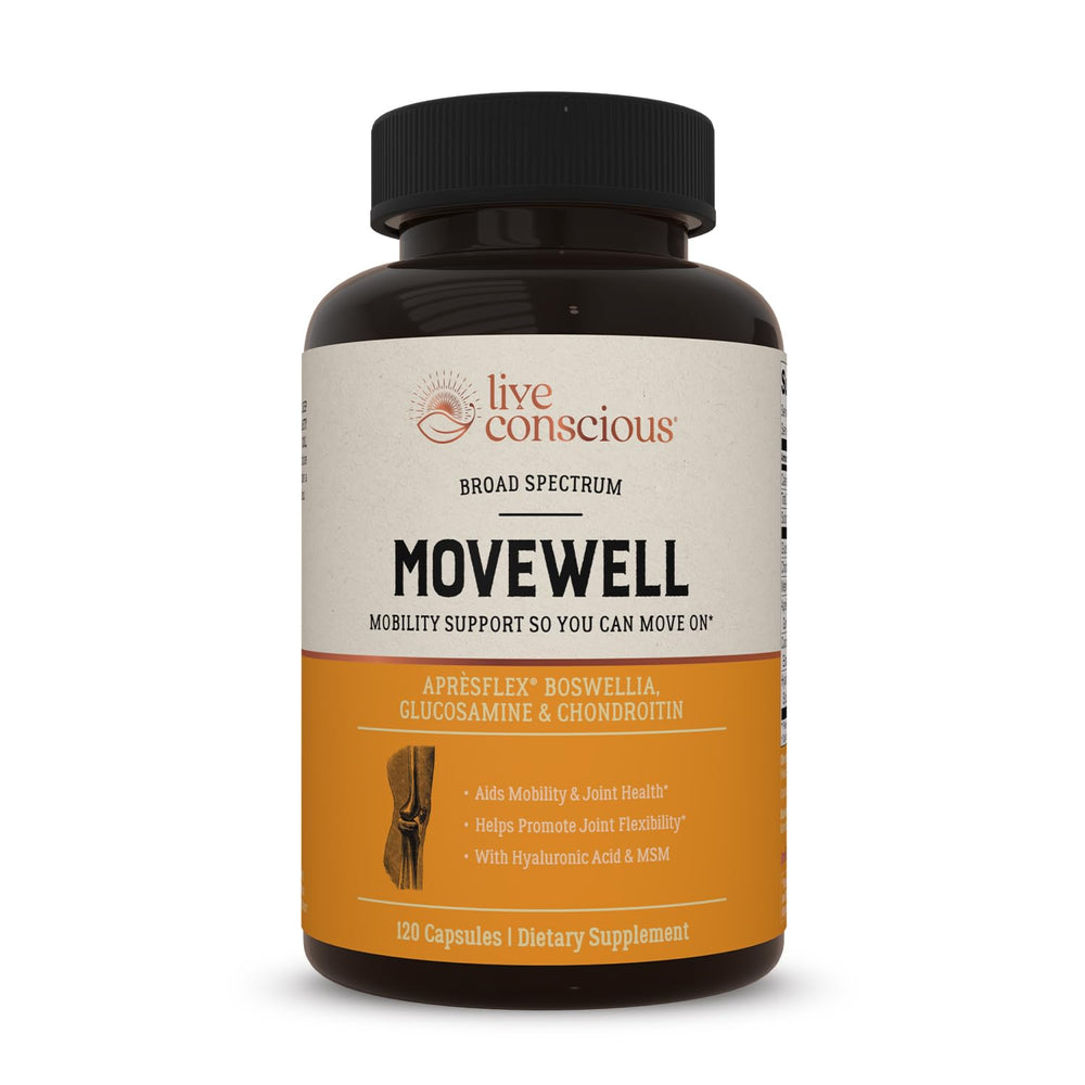 MoveWell Joint Health Supplement bottle on white background