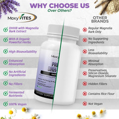 MoxyVites DHH-B box packaging and bottle