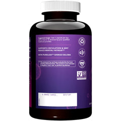 MRM Ginkgo B label emphasizes Pureleaf extract purity and extensive testing.