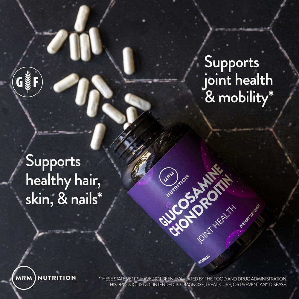 MRM joint support supplement packaging highlighting mobility and cartilage health