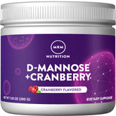 MRM Nutrition D-Mannose + Cranberry drink mix canister label