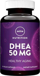 MRM DHEA 50mg bottle for healthy aging