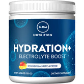 MRM Nutrition Hydration+ Orange Mango bottle label