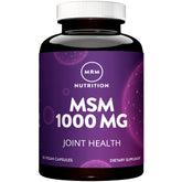 MRM Nutrition MSM 1000mg bottle