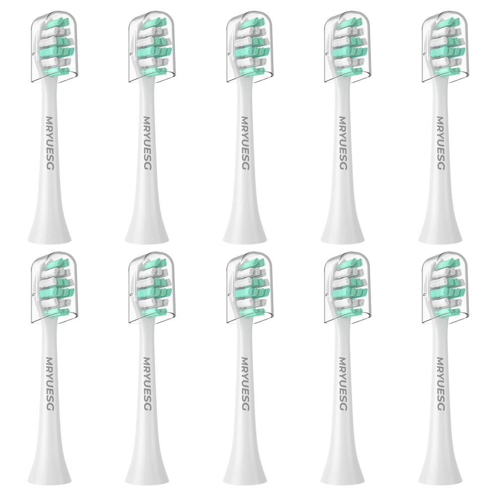 MRYUESG 10-pack toothbrush heads for Philips Sonicare - hero image