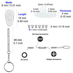 Includes 3-in-1 micro screwdriver