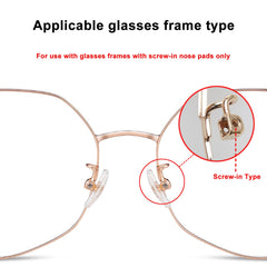 Compatible with prescription, reading, and wire-frame glasses