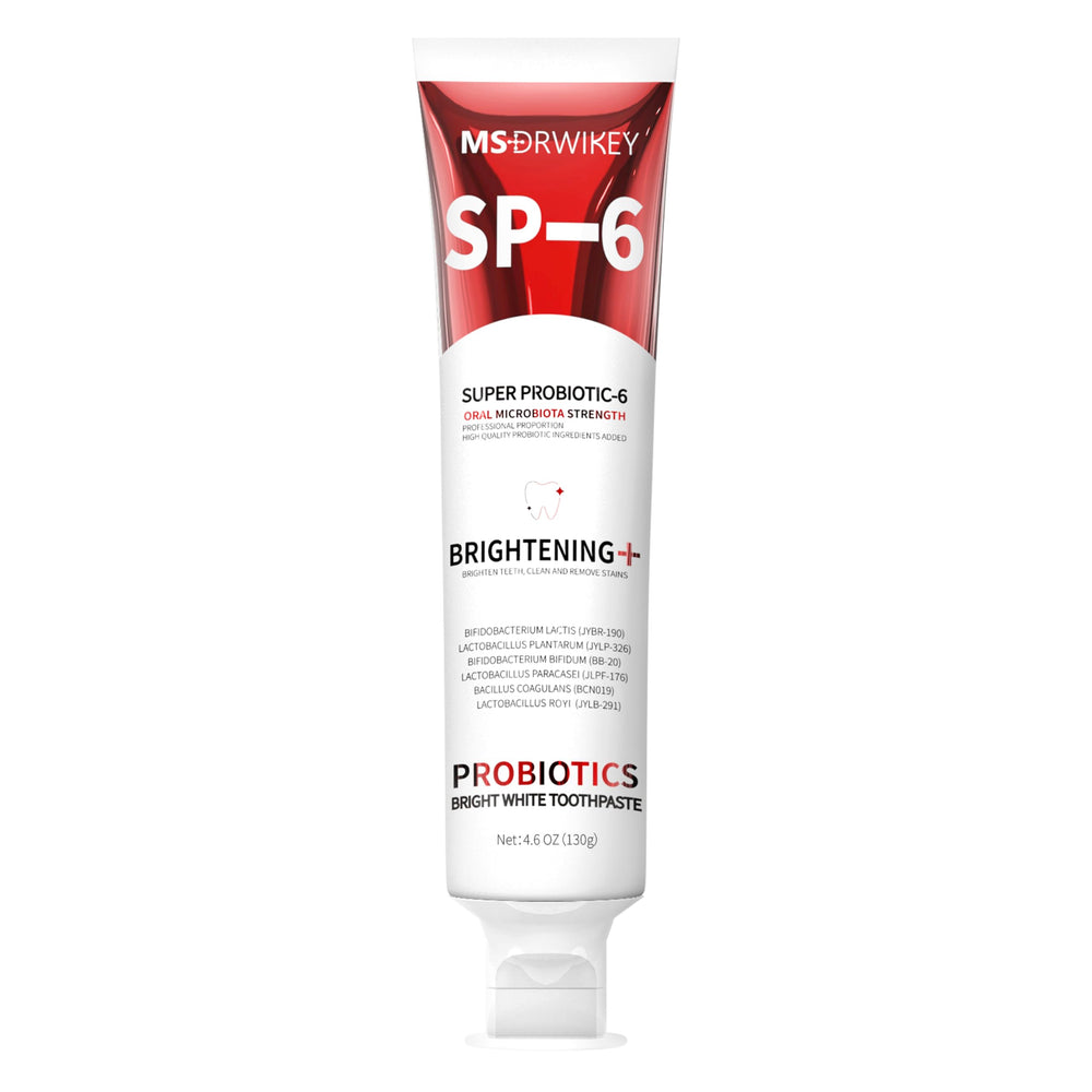 MSDRWIKEY SP-6 Probiotic Whitening Toothpaste tube
