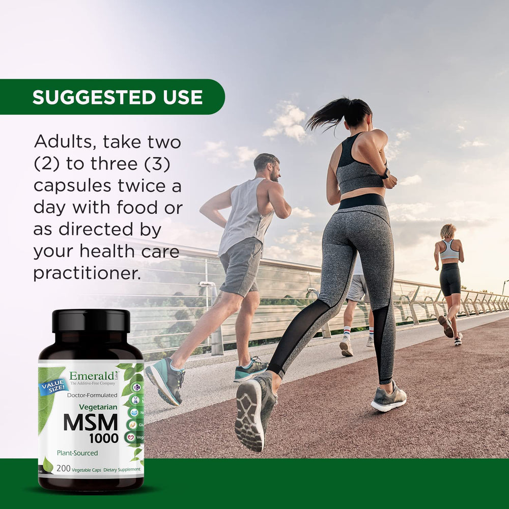 MSM for liver support capsules