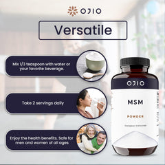 MSM powder for joint support – product image