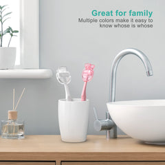 Illustration showing compatibility with Oral-B, Colgate, Philips Sonicare and more