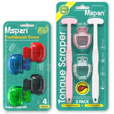 Mspan toothbrush head cover cap on a toothbrush
