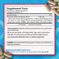 Celery seed extract featured in Mt. Angel Go Out Extra Strength