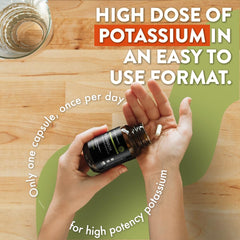 Potassium citrate powder packaging from Mt. Angel Vitamins