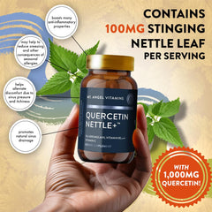 60-tablet bottle of Quercetin Nettle+
