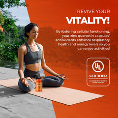 Adult taking daily immune support supplement