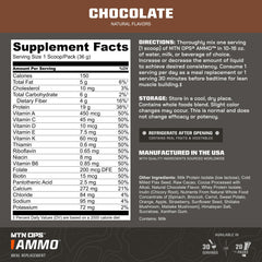 MTN OPS Ammo 19g protein per serving supports recovery