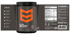 MTN OPS BCAA powder grape flavor appeal for daily hydration