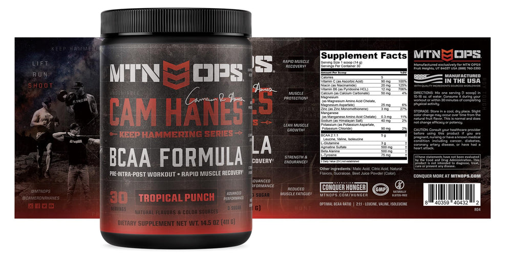 MTN OPS BCAA gluten-free-taste underscores premium flavor and dietary suitability.