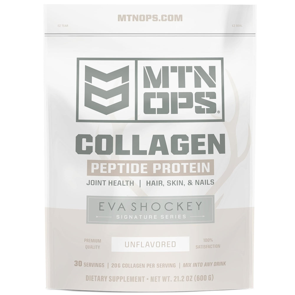 MTN OPS Eva Shockey Signature Collagen Bottle on white background