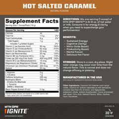MTN OPS Hot Ignite L-Citrulline and Arginine powder for nitric-oxide support.
