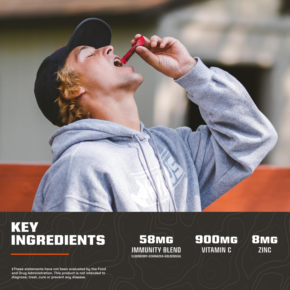 Travel-friendly MTN OPS Immune STM packaging