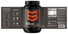 MTN OPS Magnum whey isolate post-workout shake suggests rapid-muscle recovery potential.