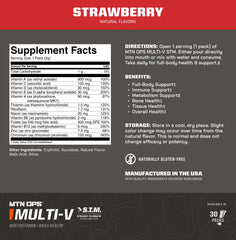 Close-up of MTN OPS Multi-V bottle