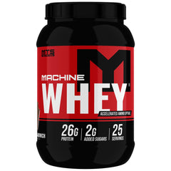 MTS Machine Whey Protein Powder Ice Cream Sandwich flavor 2lb tub