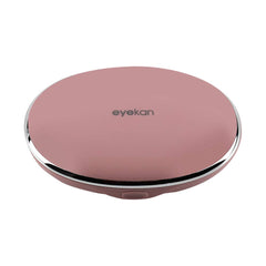 Pink MUDOR Exquisite contact lens case – front view with mirror