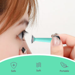 Display of three-piece MUDOR lens remover tools
