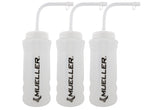 Mueller quart bottle with straw enables easy sipping and on-the-go hydration.