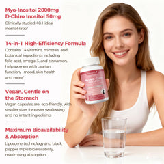 Mulittea capsules in hand illustrating small size and swallow-friendly design