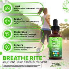 Mullein drops with elderberry for men and women