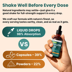 Marshmallow root used in Mullein Drops