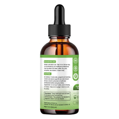 Mullein Drops bottle in nature setting