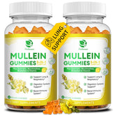 Two-pack bottle of Mullein Gummies - 120 Count