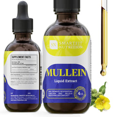 SN SMARTFIT NUTRITION Mullein Leaf Extract Drops 4 oz bottle