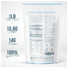 Collagen sources collage showing grass-fed bovine, wild-caught marine, free-roaming chicken and eggshell membrane