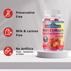 Label focusing on Biotin, Hyaluronic Acid and Vitamin C