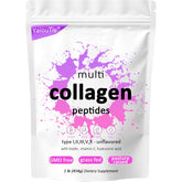 Container of Multi Collagen Peptides Powder 16oz