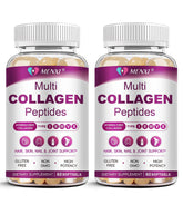 Front view of Multi Collagen Peptides Softgel bottle