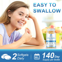 Note about color separation in collagen softgels after storage