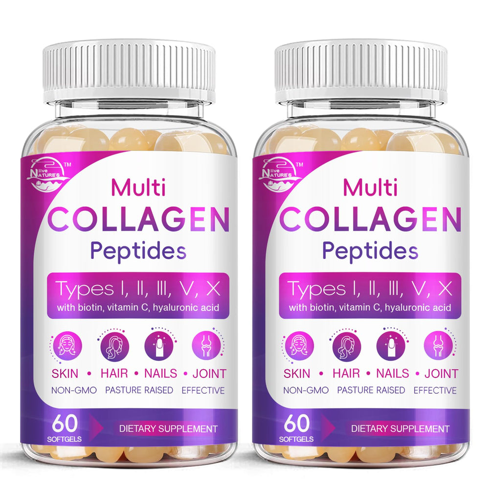 Hero shot of Multi Collagen Softgel bottle