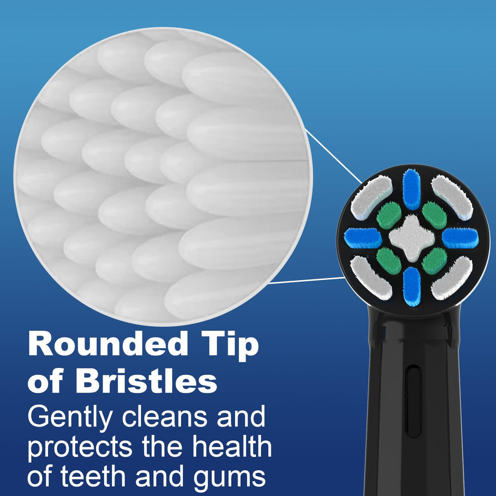 Value multi-pack of IO replacement toothbrush heads