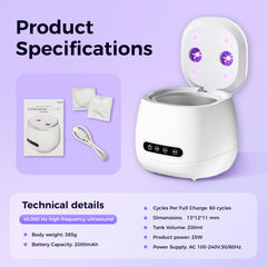 Multi-use cleaner suitable for jewelry and dental appliances