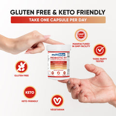 Made in USA badge with FDA and Cofepris registered facility icons