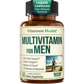 Hero image: Multivitamin for Men bottle with 60 liquid capsules