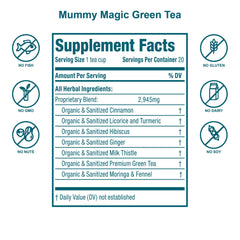 Biodegradable sachets for Mummy Magic Slim Tea